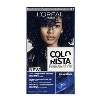L'Oréal Paris Colorista Permanent Gel 60 ml barva na vlasy pro ženy Blue Black na barvené vlasy; na všechny typy vlasů