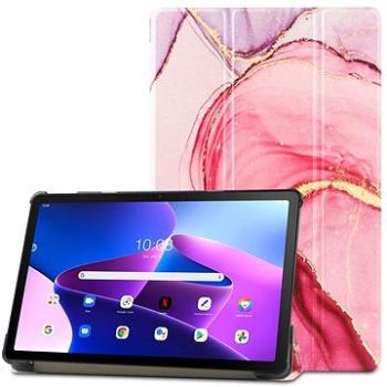 Tech-Protect SmartCase pouzdro na Lenovo Tab M10 Plus 10.6'' 3rd Gen, marble (TEC922565)