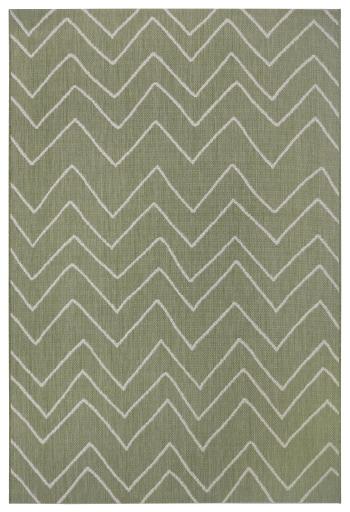 Hanse Home Collection koberce Kusový koberec Flatweave 104843 Green/Cream - 120x170 cm Zelená