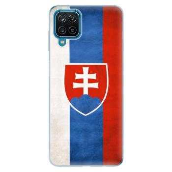 Odolné silikonové pouzdro iSaprio - Slovakia Flag - Samsung Galaxy A12