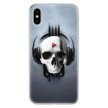 Odolné silikonové pouzdro iSaprio - Skeleton M - iPhone X