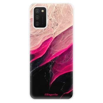 Odolné silikonové pouzdro iSaprio - Black and Pink - Samsung Galaxy A02s