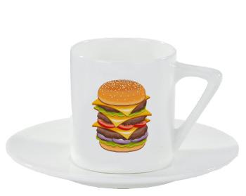 Espresso hrnek s podšálkem 100ml Hamburger