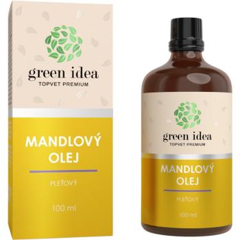 Green Idea Mandlový pleťový olej – Prunus Amygdalus Dulcis mandlový olej lisovaný za studena 100 ml