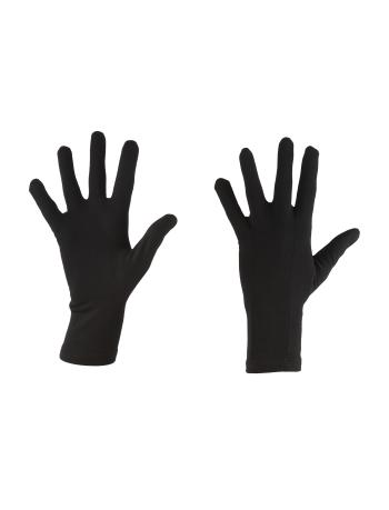 merino rukavice ICEBREAKER Adult 200 Oasis Glove Liner, Black velikost: S