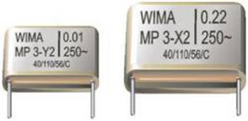 Odrušovací kondenzátor X2 Wima MP3X2, 0,022 µF, 250 V/AC, 20 %, 15 x 13 x 13 mm