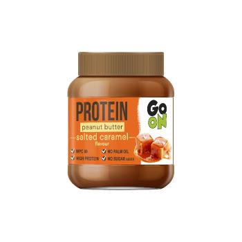 Proteinové arašídové máslo 350 g slaný karamel - Go On