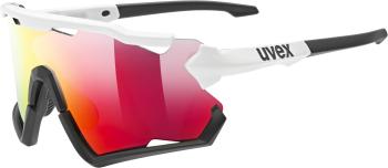 Uvex Sportstyle 228 - white black/mirror red uni