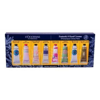 L'Occitane Shea Butter dárková kazeta krém na ruce 8x30 ml pro ženy