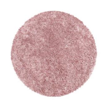 Ayyildiz koberce Kusový koberec Sydney Shaggy 3000 rose kruh - 160x160 (průměr) kruh cm Růžová
