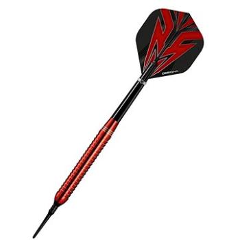 Designa Šipky Mako - Shark - Red - 22g (293841)