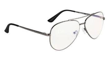 Gunnar Maverick Gunmetal herní brýle tmavě šedé obroučky, světlá skla MAV-05009, MAV-05009