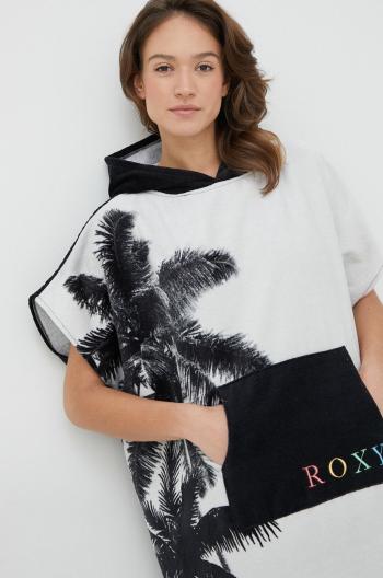 Bavlněný ručník Roxy šedá barva
