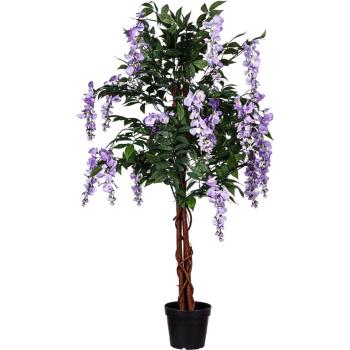 PLANTASIA 91592 Umělý strom, 150 cm, Wisteria fialová