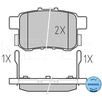 MEYLE Brzdové destičky přední (0252443514/W)