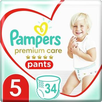 PAMPERS Pants Premium Care Junior vel. 5 (34 ks) (8001090759870)