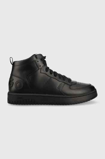 Sneakers boty HUGO Kilian černá barva