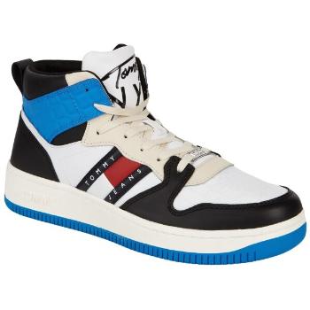 Tommy Hilfiger MID CUT TOMMY JEANS BASKET Pánské kotníkové tenisky, modrá, velikost 46