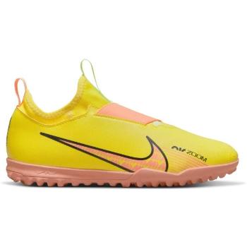 Nike JR ZOOM MERCURIAL VAPOR 15 ACADEMY TF Dětské turfy, žlutá, velikost 35