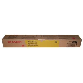 SHARP MX-27GTYA - originální toner, žlutý, 15000 stran