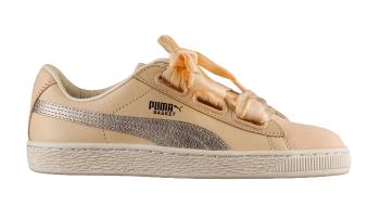 Puma Basket Heart Up W oranžové 364955-01