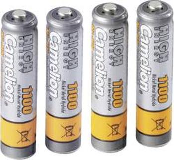 Akumulátor Camelion, NiMH AAA,1100 mAh, 4 ks