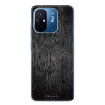 Odolné silikonové pouzdro iSaprio - Black Wood 13 - Xiaomi Redmi 12C