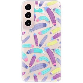 iSaprio Feather Pattern 01 pro Samsung Galaxy S22+ 5G (featpatt01-TPU3-S22P-5G)