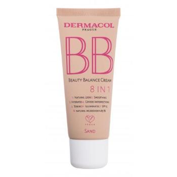 Dermacol BB Beauty Balance Cream 8 IN 1 SPF15 30 ml bb krém pro ženy 4 Sand na všechny typy pleti; proti vráskám; na dehydratovanou pleť