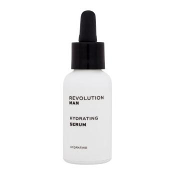 Revolution Man Hydrating Serum 30 ml pleťové sérum pro muže na suchou pleť; na dehydratovanou pleť