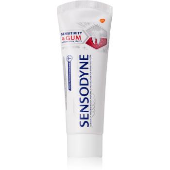 Sensodyne Sensitivity & Gum Whitening bělicí zubní pasta pro ochranu zubů a dásní 75 ml