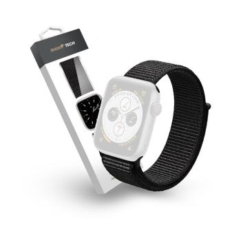 RhinoTech řemínek Magic Tape pro Apple Watch 42/44/45/49mm černá (RTACC415)