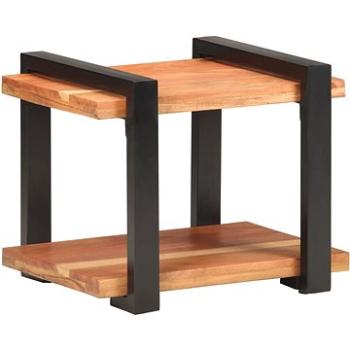 Noční stolek 50 x 40 x 40 cm masivní akáciové dřevo (320492)
