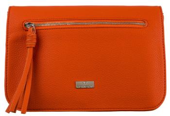 ROVICKY ORANŽOVÁ CROSSBODY KABELKA S KLOPOU RCP-108014 CORAL Velikost: ONE SIZE