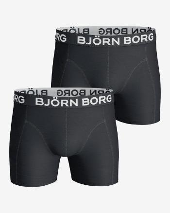 Björn Borg Noos Solids Boxerky 2 ks Černá