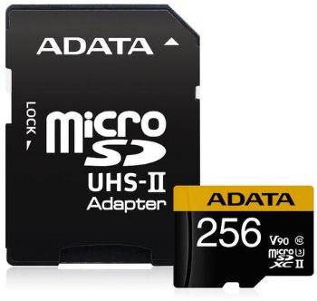 ADATA microSDXC 256GB UHS-II U3 AUSDX256GUII3CL10-CA1