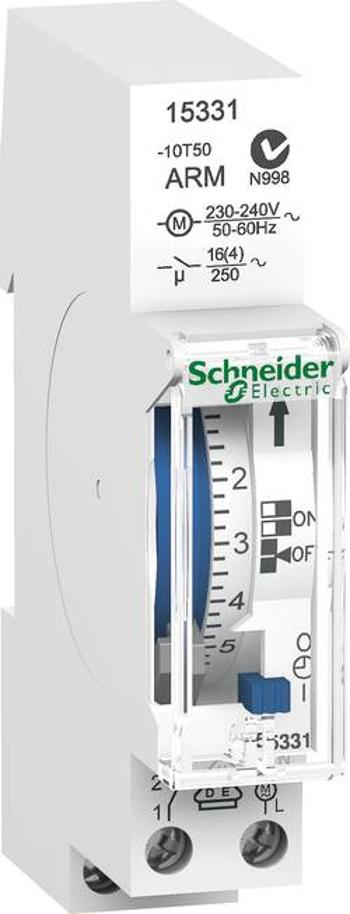 Časovač na DIN lištu Schneider Electric 15331, 230 V