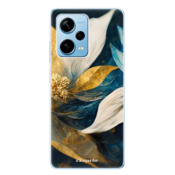 Odolné silikonové pouzdro iSaprio - Gold Petals - Xiaomi Redmi Note 12 Pro 5G / Poco X5 Pro 5G