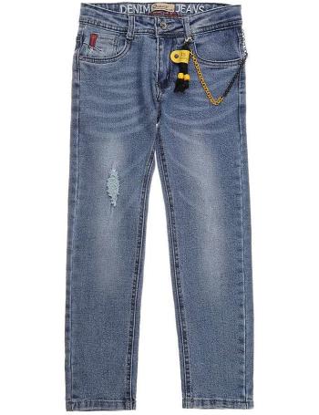 Chlapecké jeansové kalhoty vel. 140