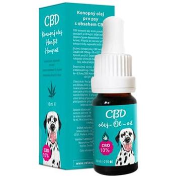 Zelená země CBD olej pro zvířata 10%, 10 ml (8594183381350)