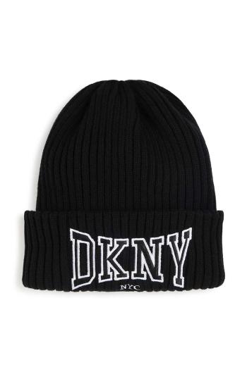 Dětská čepice Dkny černá barva, D62069