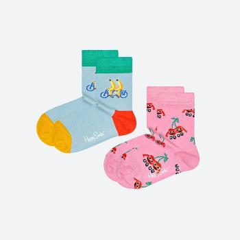 Happy Socks 2-pack Fruit Mates KFMA02-3000