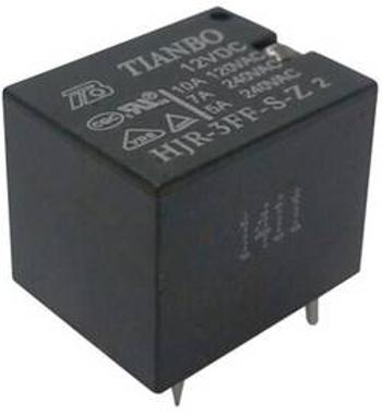 Tianbo Electronics HJR-3FF-S-Z 12VDC relé do DPS 12 V/DC 15 A 1 přepínací kontakt 1 ks