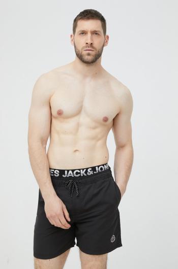 Plavkové šortky Jack & Jones černá barva