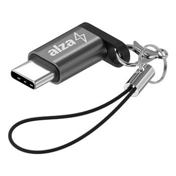 AlzaPower Keychain Micro USB - USB-C (APW-CBK050B)