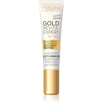Eveline Cosmetics Gold Revita Expert zpevňující oční krém s chladivým účinkem 15 ml