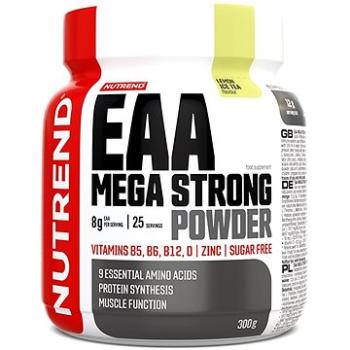 Nutrend EAA MEGA STRONG POWDER, 300 g, ledový čaj citron (8594073171306)