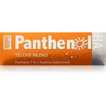 Dr. Müller Panthenol HA tělové mléko 7% zklidňující mléko po opalování s kyselinou hyaluronovou 200 ml