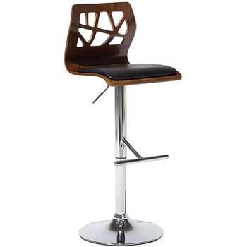 Moderní barová židle s geometrickým vzorem PETERSBURG, 57458 (beliani_57458)