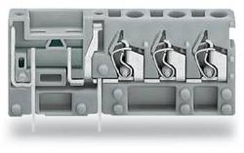 Pružinová svorkovnice WAGO 742-163, 2.50 mm², Pólů 1, šedá, 100 ks